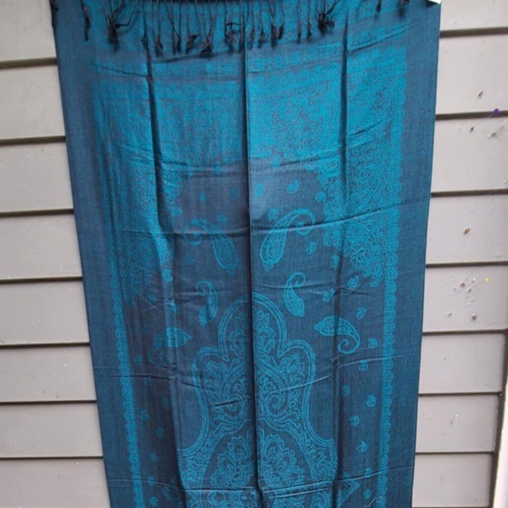 Green 100% Cashmere Pashmina